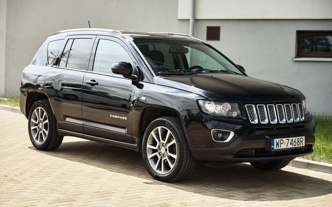 Jeep Compass cena 33700 przebieg: 239000, rok produkcji 2013 z Płock małe 781